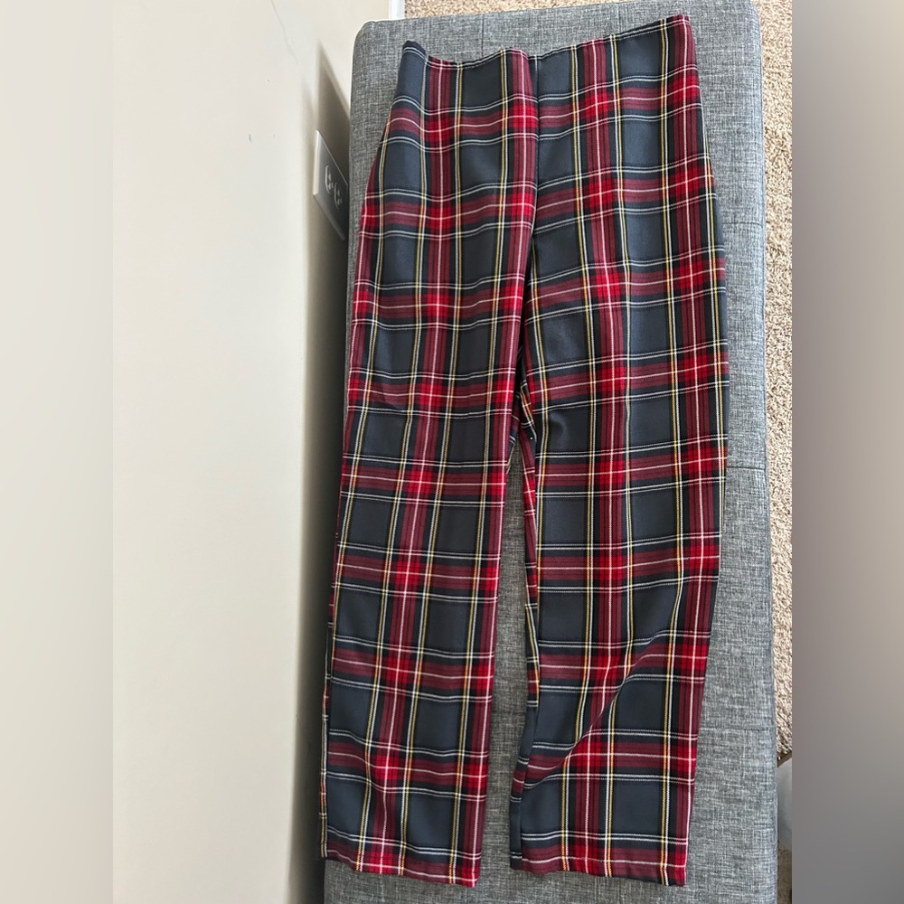 Purrr Melrose Plaid Pants